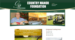 Desktop Screenshot of countrymanorfoundation.org